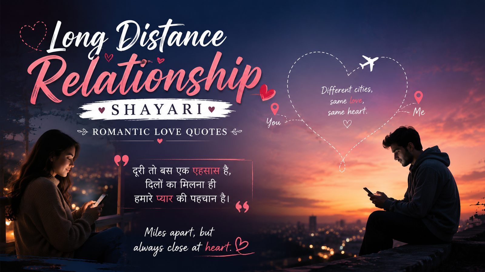 Long Distance Relationship Shayari